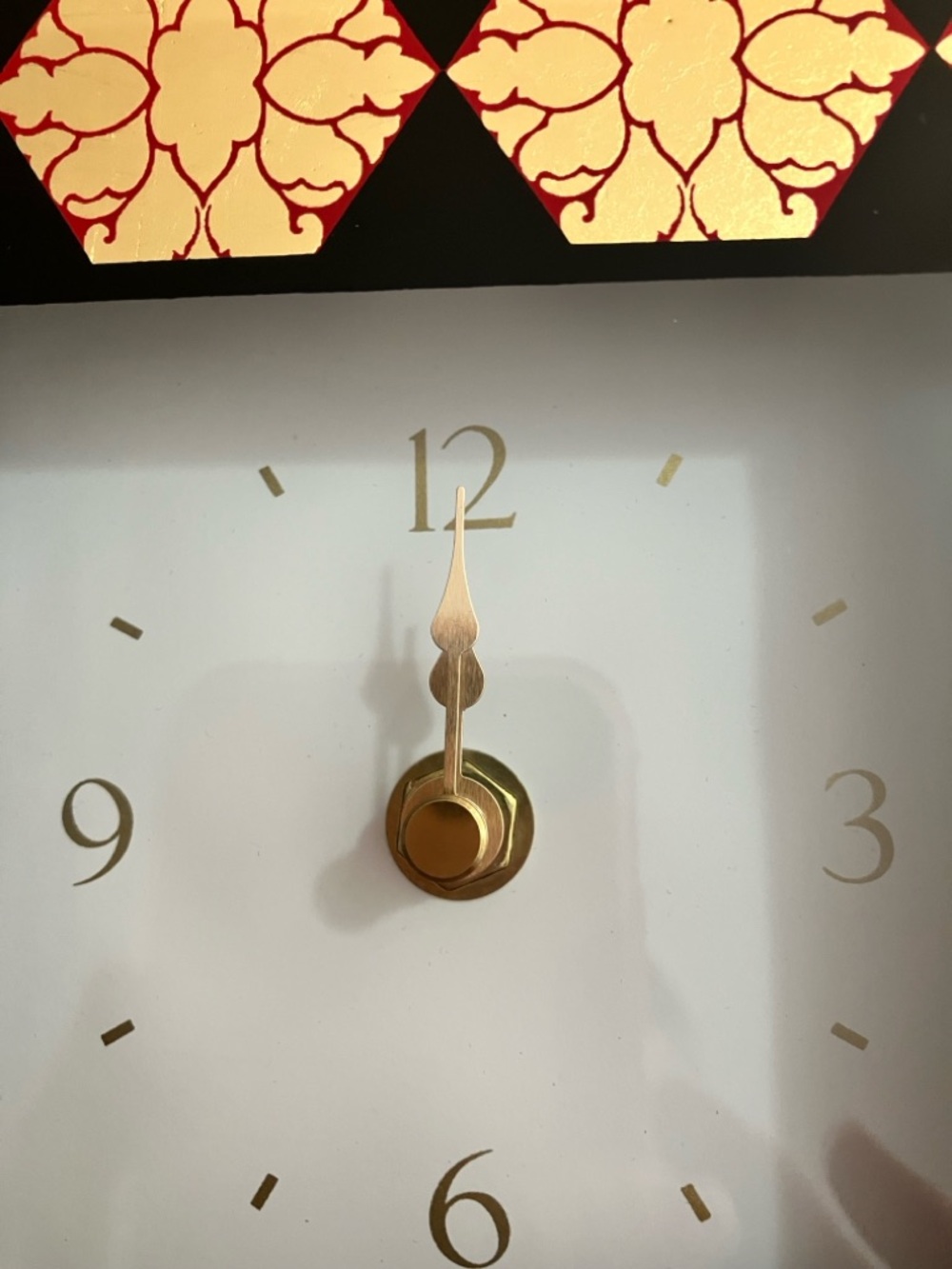 MacKenzie-Childs Evenfall Desk Clock - Picture 2 of 10